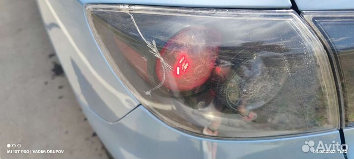Задние фонари mazda 3 бк