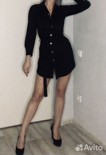 Велюровое платье