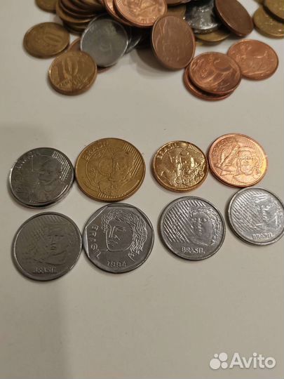 Монеты Бразилия