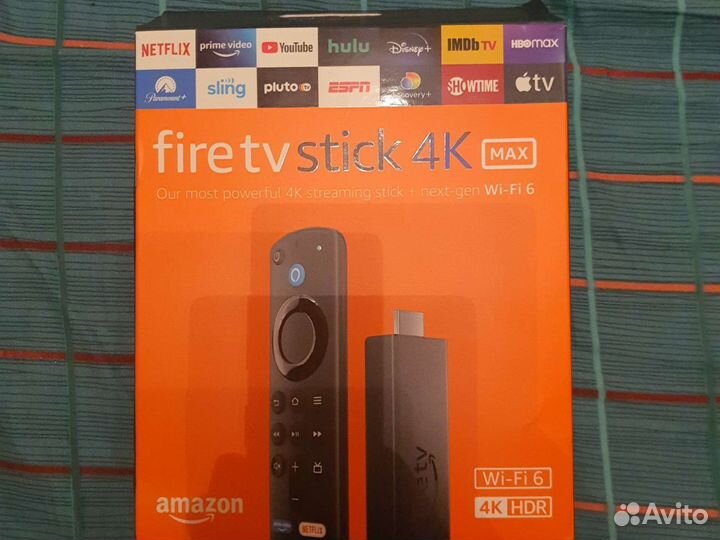 Тв приставка Amazon Fire TV Stick 4K max скрипт