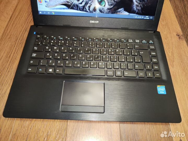 Ноутбук Dexp T144 (14.1, 4 ядра, 8 гб, 120 SSD)