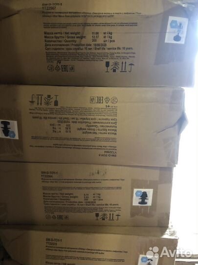 Игрушки звездные войны коробками