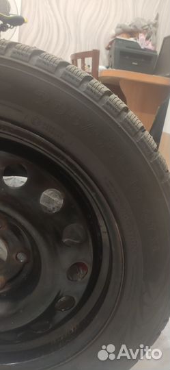 Шины 205 55 16 бу зимние шипованные