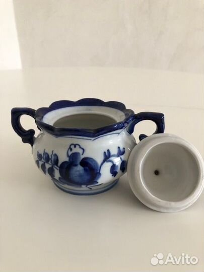 Сахарница Гжель