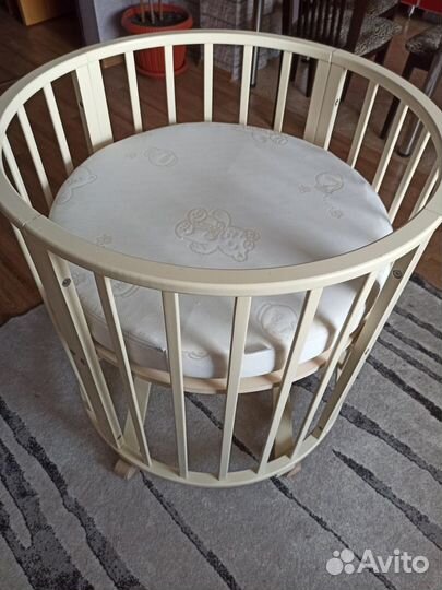 Детская кроватка круглая