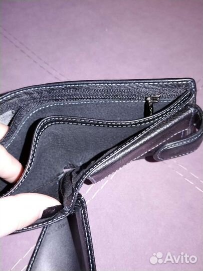 Кошелек мужской натуральная кожа