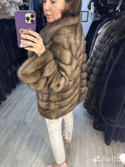 Шуба из баргузинского соболя TopLot