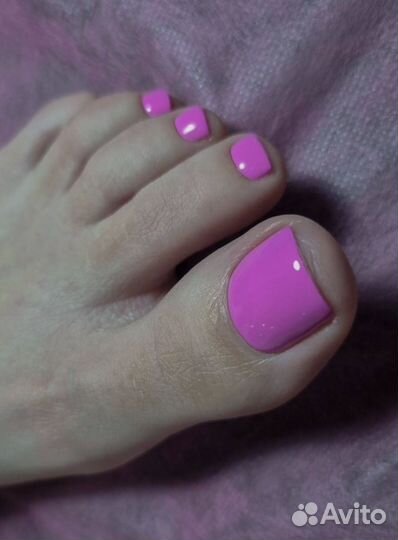 Маникюр с покрытием гель лак, наращивание ногтей