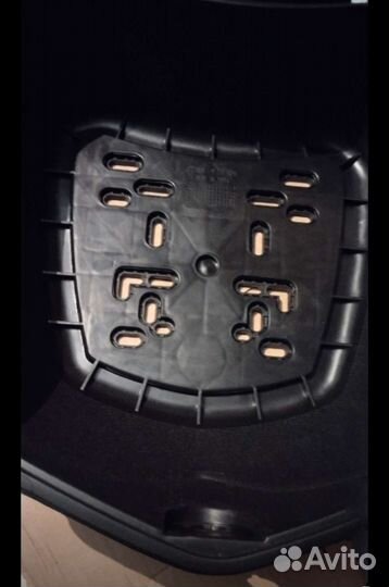 Кофр для мотоцикла пластиковый черный матовый