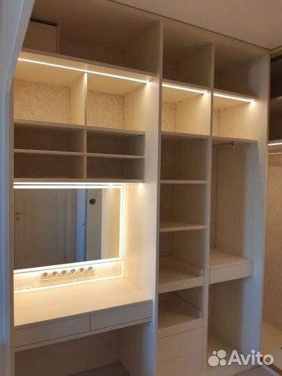 Гардеробная комната под заказ без посредников