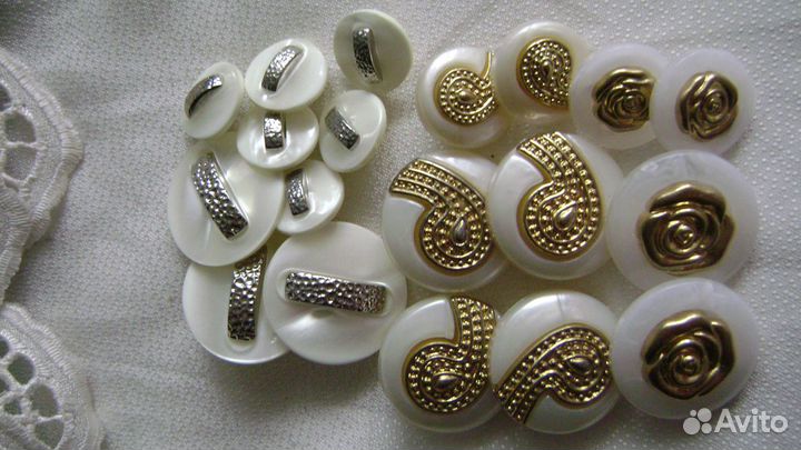 Пуговицы СССР Германия Чехия 70-80-90-е г.г Металл