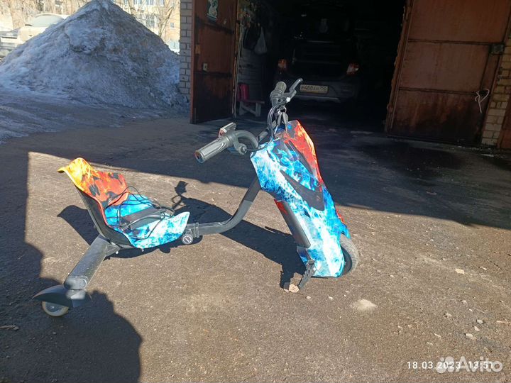 Электроскутер дрифт карт