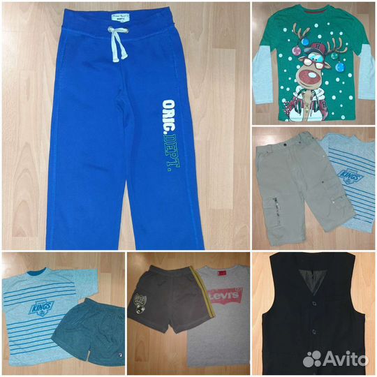 Джинсы,рубашки,костюмы,шорты,футб-ки,жилет,пижамы