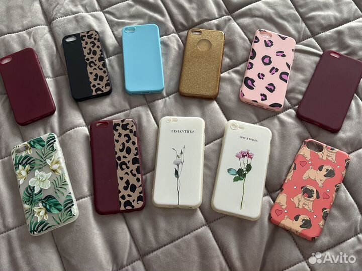 Чехлы на айфон 5, 5s, 6, 6s, 7