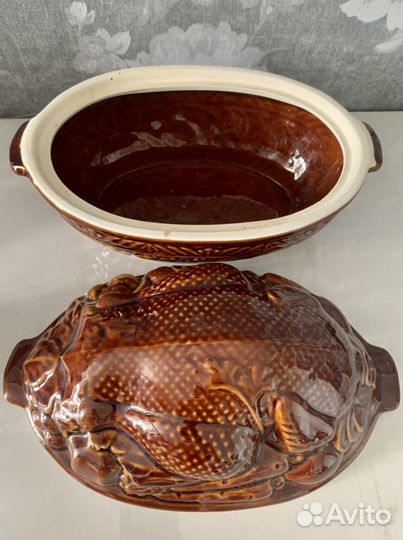 Утятница керамическая