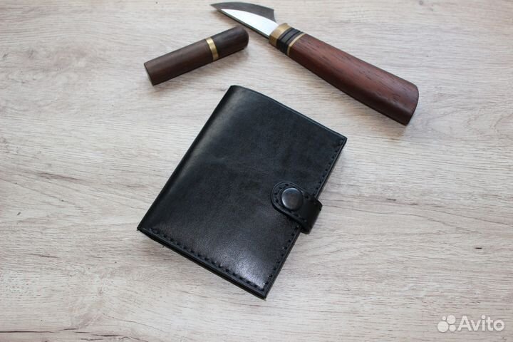 Портмоне мужской натуральная кожа ручная работа