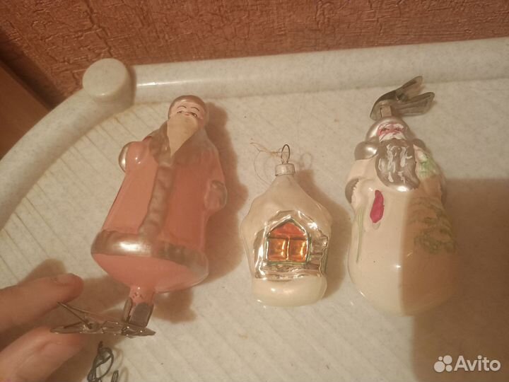 Елочные игрушки СССР