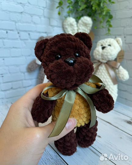 Вязаные игрушки в наличии и на заказ