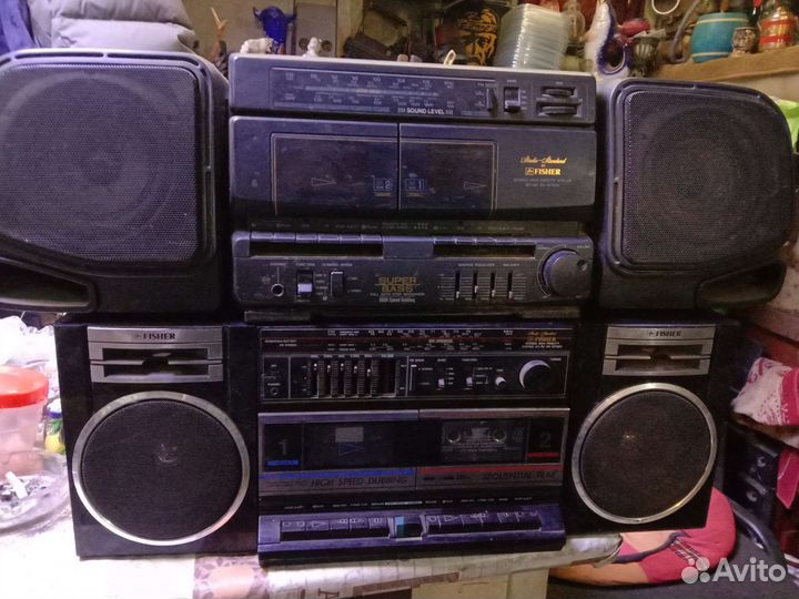 Кассетный магнитофон Fisher