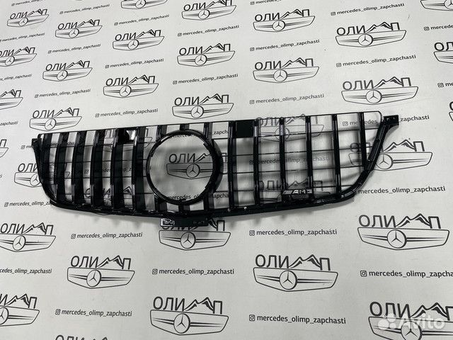Решетка радиатора Mercedes ML W166 GT Черная