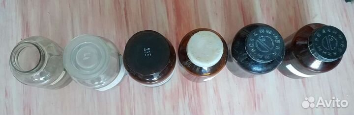 Аптекарские банки и пробки