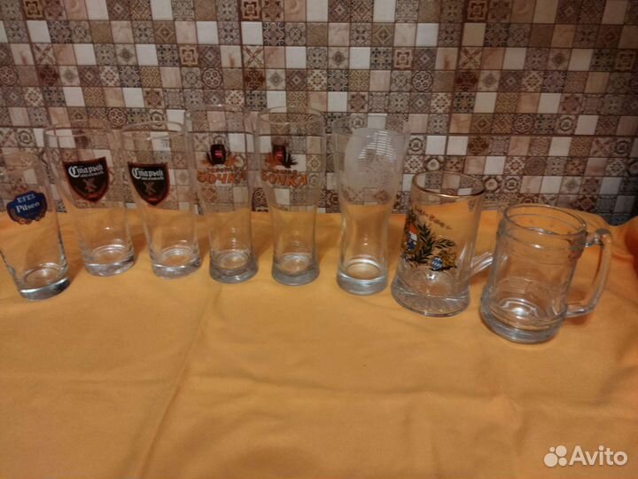 Коллекционные бокалы для пива