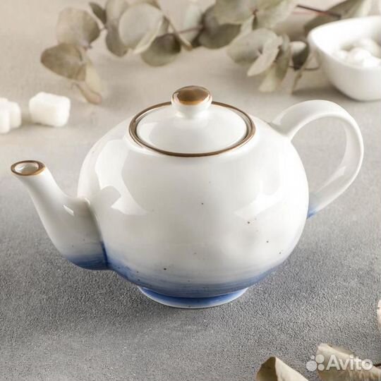 Чайник керамический заварочный Доляна «Космос», 60