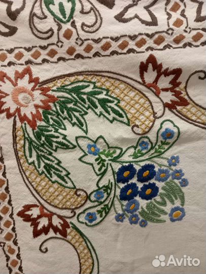 Скатерть ручная работа Германия Винтаж