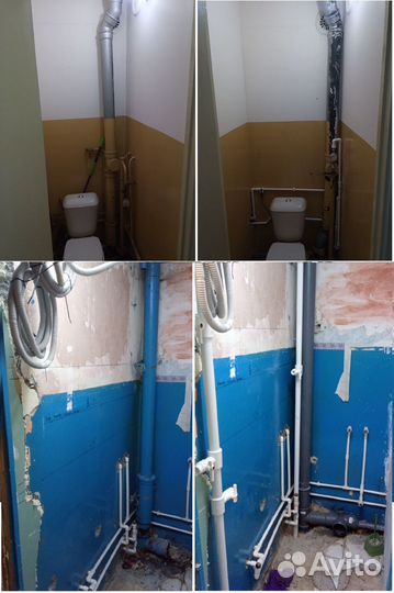 Сантехник. Замена труб, стояков, монтаж отопления