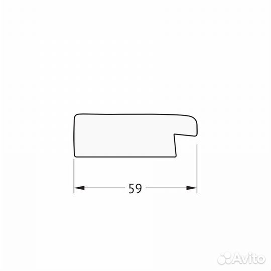 Зеркало Evoform Octagon BY 7043 60x80 травленое с