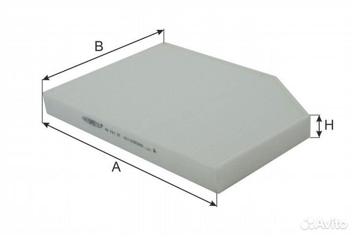 Фильтр салонный