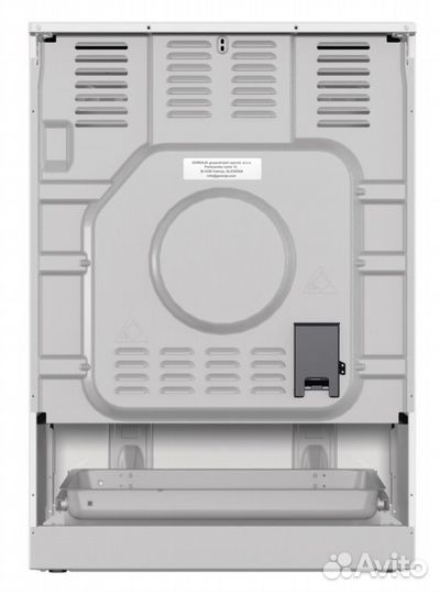 Плита Электрическая Gorenje gecs6C70WC белый/черный стеклокерамика (без крышки)