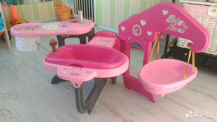 Домик для ухода за пупсом 