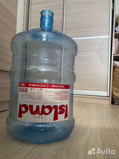 Бутыль 18,9литров б/р