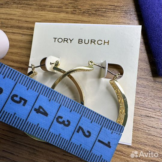 Серьги Tory Burch кольца