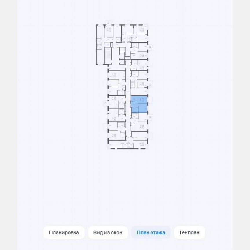 1-к. квартира, 34,1 м², 10/17 эт.