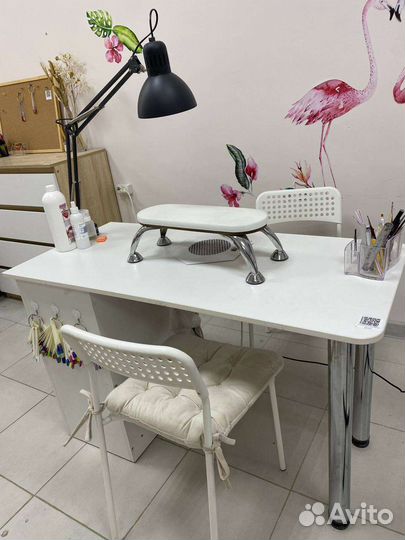 Аренда места мастера маникюра, бровиста, кушетки