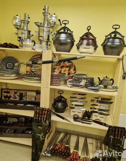 Казaн чугyнный 10л