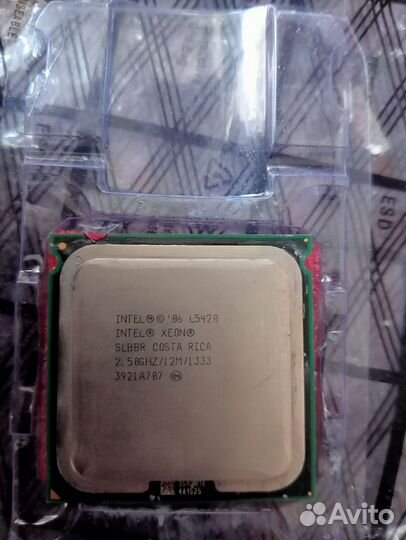Процессор Intel xeon l5420 + e5500