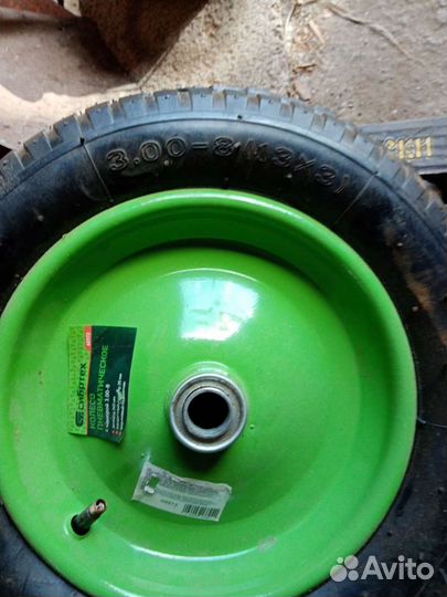 Колеса на садовую тачку новое