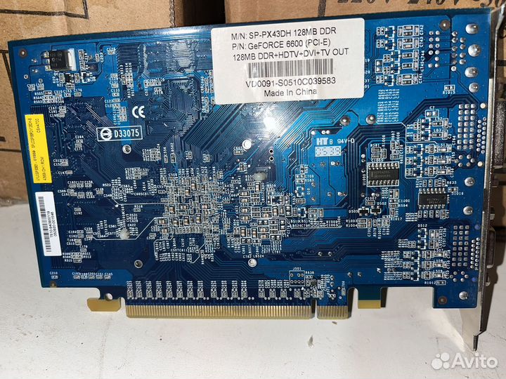 Видеокарта nvidia geforce 6600