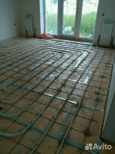 Отопление, водоснабжение, теплый пол, канализация