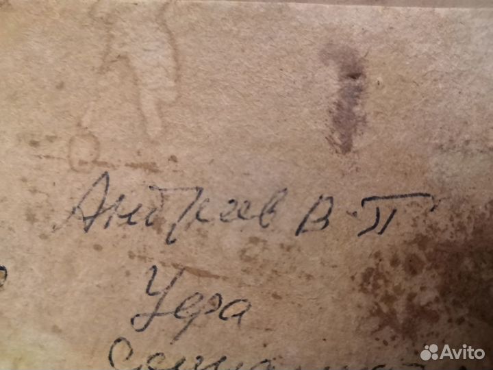 Картина Березы на берегу худ Андреев вп масло 1947