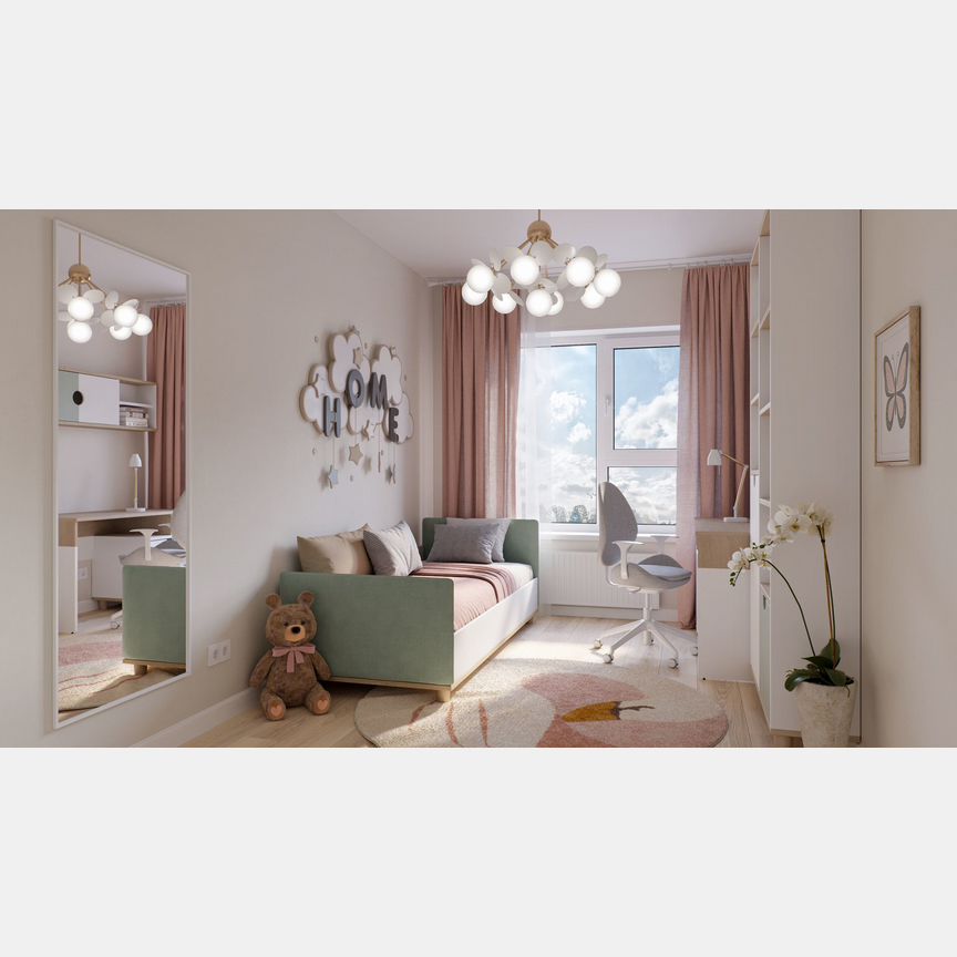 Квартира-студия, 24 м², 9/9 эт.