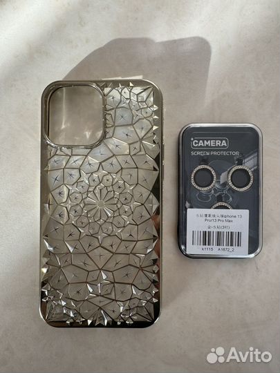 Чехол со стразами на iPhone 13 pro max