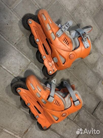 Ролики детские Rock RC12-0-34 + защита