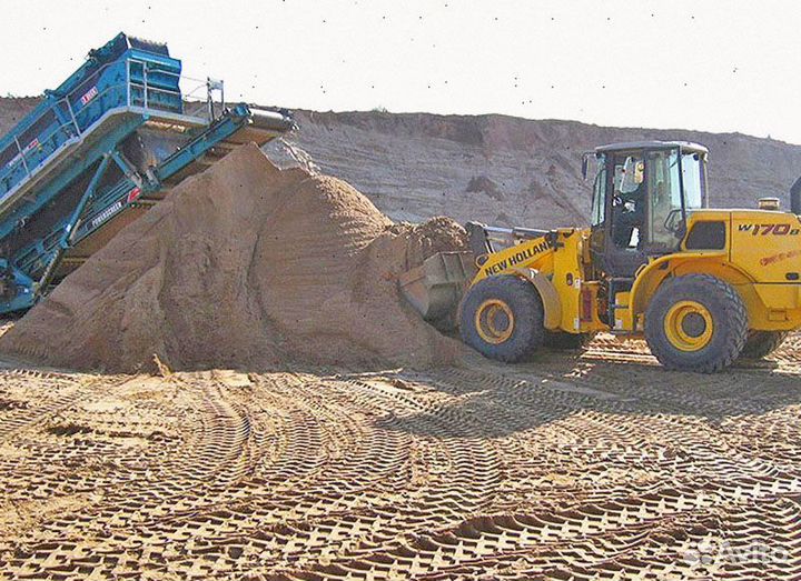 Песок. Асфальтная крошка