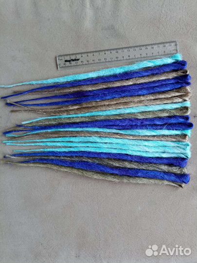 Дреды ручной работы новые