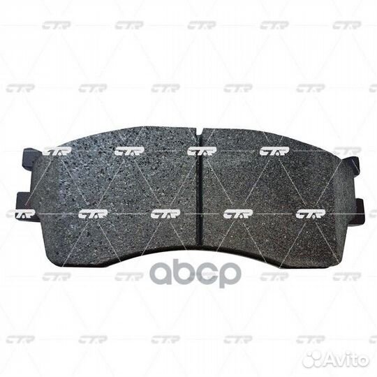 Колодки тормозные дисковые перед GK0515 CTR