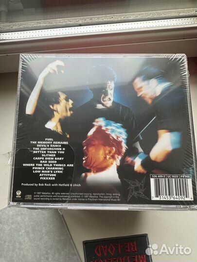 CD BOX Metallica Reload Re Load